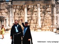 Kafarnaum - ruiny synagogi