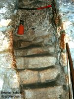 Betania - schody do grobu azarza